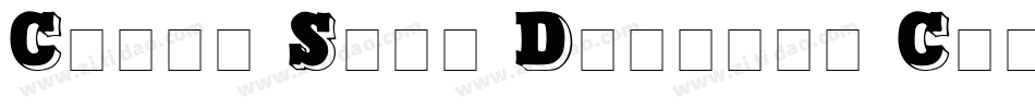 Cheap Shot Display Caps SSi字体转换